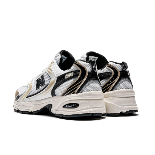 New Balance 530- WHITE LIGHT GOLD METALLIC